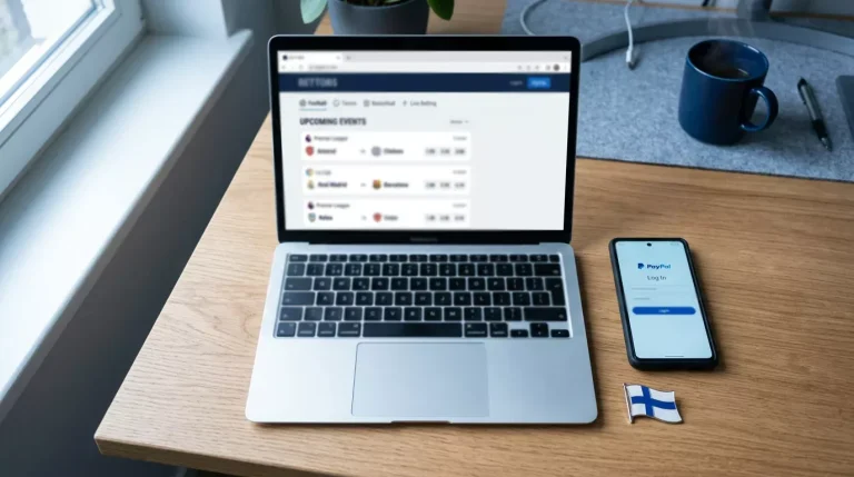 PayPal-vedonlyöntisivustot suomalaisille pelaajille 2026